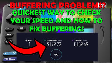 Getting Buffering on your Firestick - This Is The Quickest Way to Run a Speed Test!