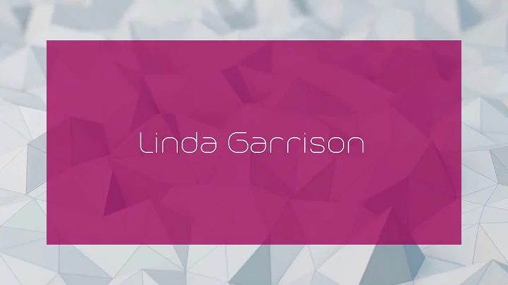 Linda Garrison - appearance