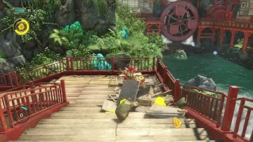 4K Part 001 KNACK 2 Kiosk Demo Gameplay PlayStation 4 United States English Text Voice