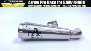 Arrow Pro-Race Titanium Slip-on Exhaust for BMW F900R/XR (2020-) (71915PR)