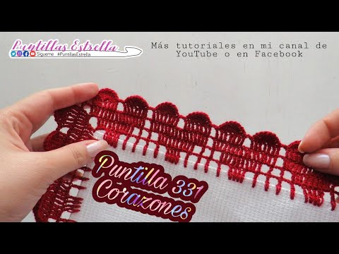 Puntilla 331 corazones