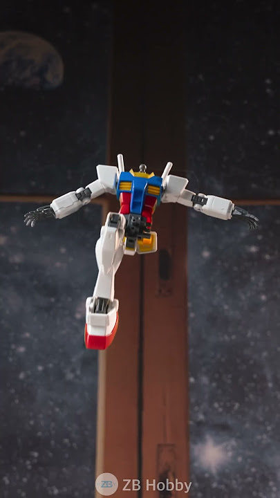 BANDAI HG Gundam RX-78-2 Stop Motion Build #shorts  #stopmotion #gundam #bandai