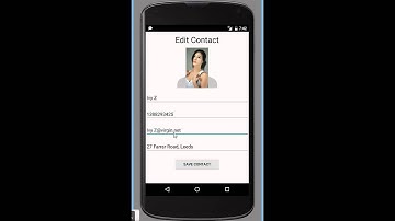 A202SGI Android Development -- Contacts App 720p