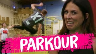 Learning PARKOUR?! (Beauty Trippin)