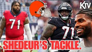 🚨 BREAKING: Shedeur Sanders get NEW PROTECTION Browns TRADE 5th round pick for TACKLE Tytus Howard 
