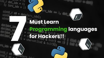 7 must LEARN programming languages for HACKERS!!