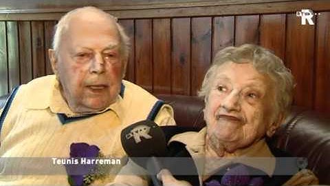Vlaardings echtpaar 75 jaar getrouwd