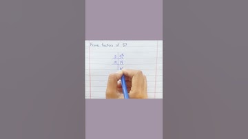 Prime Factors of 57 #shorts