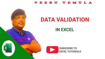 EN | DATA VALIDATION BASICS TIPS AND TRICKS | EXCEL TUTORIAL | #msexcel #exceltips #excel