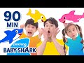 Colorful Baby Shark and More! |  Compilation | Toy, Pretend Play, Stories | Baby Shark Official