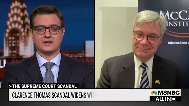 Sen. Whitehouse and Chris Hayes Dig Into the Flagrant Ethics Failures of Justice Clarence Thomas