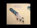 Making seed beads earrings 