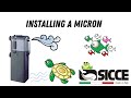 Filtre micron sicce  comment configurer et installer