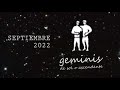 GEMINIS en Septiembre 2022