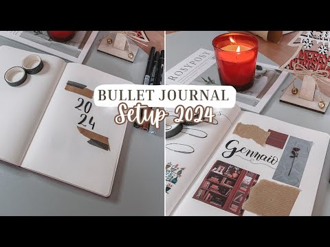 Bullet Journal Setup 2024!