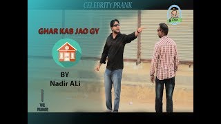 | Home Prank | Funny By Nadir Ali | Ghar Kab Jaoga | In P4 Pakao 2017