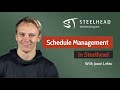 Manufacturing scheduling and capacity planning in steelhead