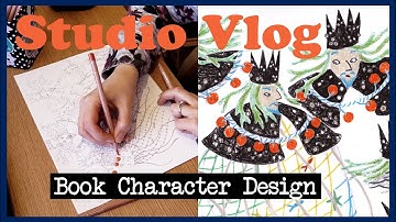 STUDIO VLOG 006 | Picture Book CHARACTER Design