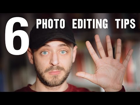 6 things you SHOULD be doing when EDITING PHOTOS