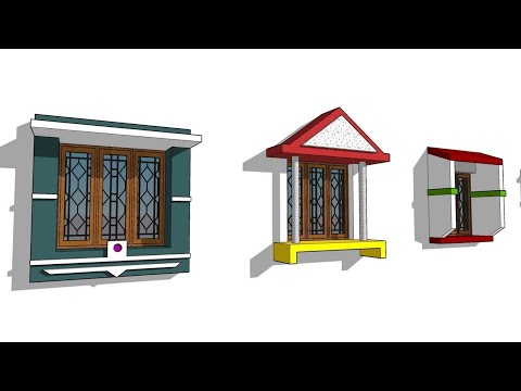 Sunshade design | Window design | Modern house design | House elevation series | latest video