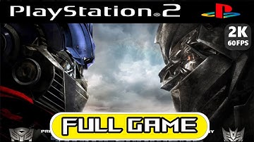 Transformers The Game (PS2 60FPS) 1440P Walkthrough Gameplay Part 1 No Commentary