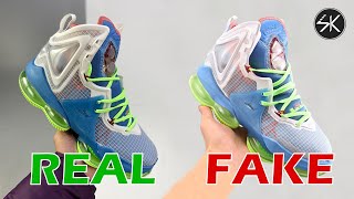 Nike Lebron 19 Dutch Blue REAL VS FAKE