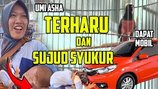 Menangis dan Terharu ‼️ Umi Asha Sujud Syukur dapat Hadiah Mobil