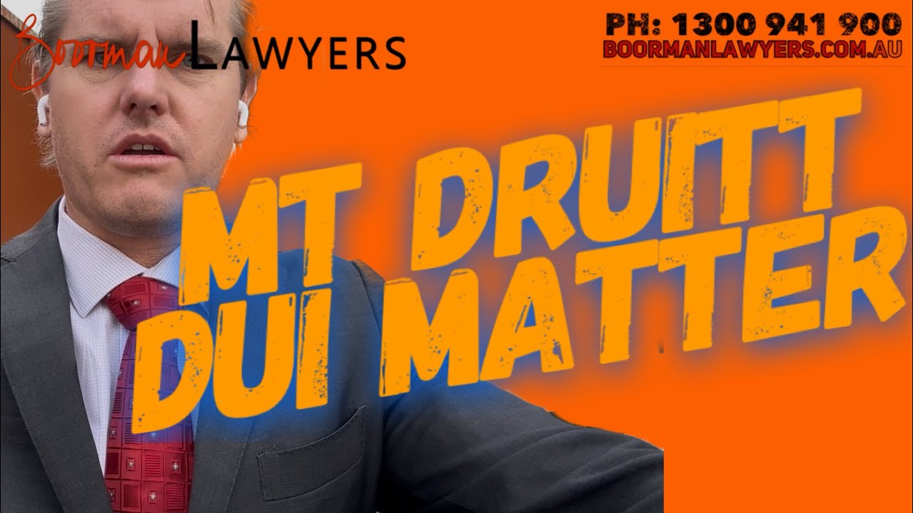 Mt Druitt DUI Lawyer deals with a Middle Range PCA: What This Cases Can Teach Us?