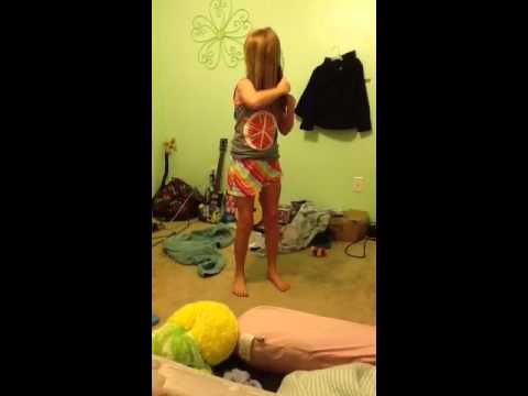 Girl farting