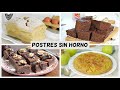 Postres SIN HORNO | Postres en SOLO 30 MINUTOS