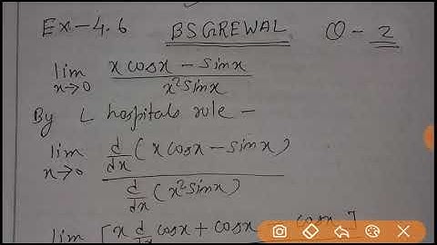 BS grewal exercise 4.6 question no 2 solution