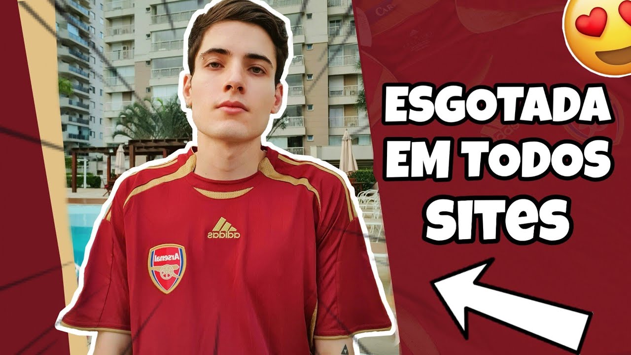 A CAMISA MAIS LINDA DO ANO - Unboxing Arsenal Teamgeist 21/22 😍⚽