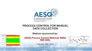 AESQ Webinar: Process Control for Manual Data Collection