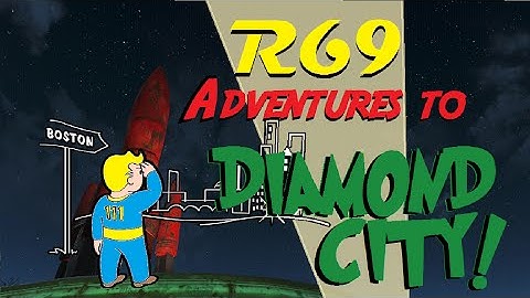Fallout 4: Rocket 69 Adventures To Diamond City! Part 1 (Fo4 Funny Moments)