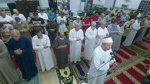 الشيخ ابو الفتوح حسن عبده صلاة الفجر من مسجد النور  المحمدى سورة غافر
