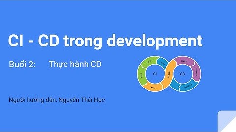 Buổi 2 - devops - CI CD với github action