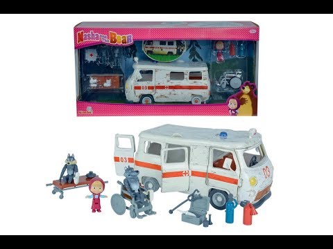 9309863 Simba Кукла Маша, набор Скорая помощь 9309863 Simba Кукла Маша, набор Скорая помощь
