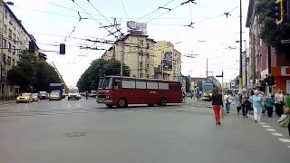 Short Video Chavdar 11M3 Bus In Sofia, Bg