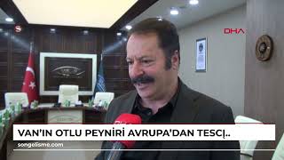 Van'ın otlu peyniri Avrupa'dan tescil beklerken, 4 ürün daha coğrafi işaret belgesi aldı
