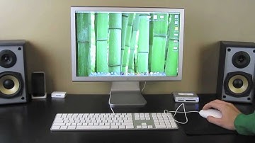 Dual Monitors 20" Cinema Display & 32" HD TV