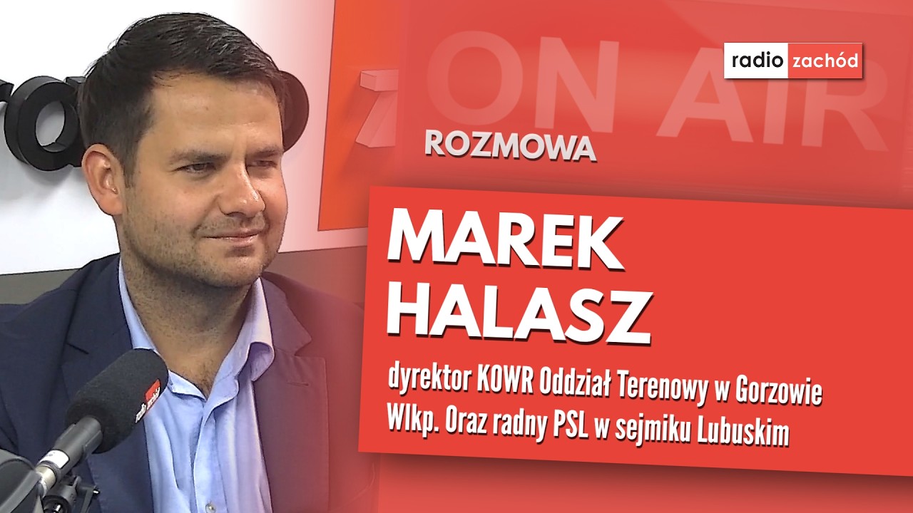 Marek Halasz, dyrektor KOWR w Gorzowie, radny sejmiku województwa lubuskiego, PSL