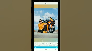 Sky colour & sky background change photo editing! facetune 2 in app
