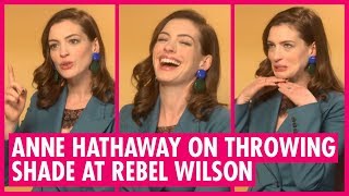 Anne Hathaway on Catwoman, Shade And Rebel Wilson - The Hustle Interview