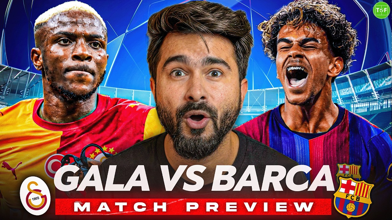 Barcelona vs Galatasaray UCL Match Tactical Preview!