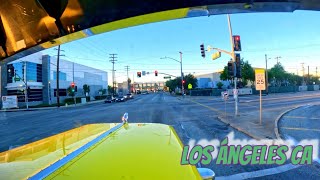 We went to load up in Los Angeles, CA