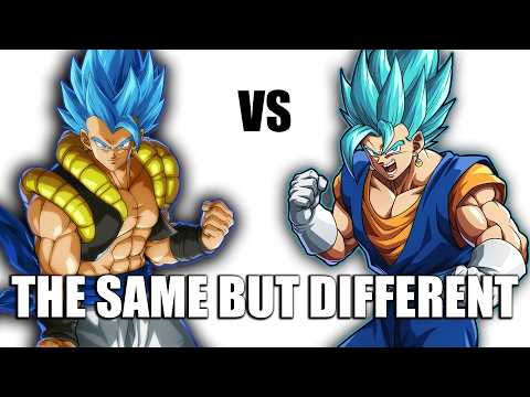 Characteristic Comparison Gogeta Vs Vegito Dbz Goku Anime