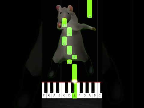 Dancing Rat Meme BEGINNER Piano Tutorial