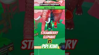 Pipi Kiwi VS Strawberry Elephant In Brainrot Evolution Roblox!