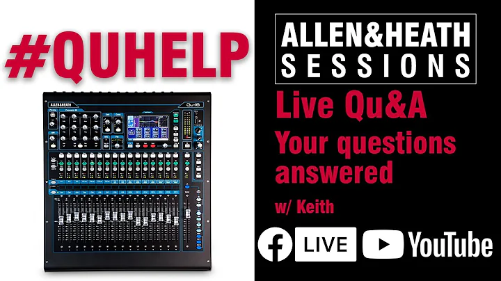 Live Qu&A (#QUHELP) ep3