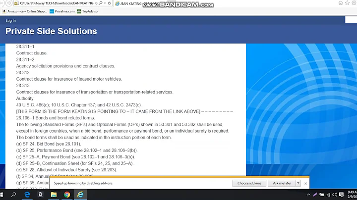 ARE GSA SF BOND NUMBERS  273, 274 ,275  MILLER ACT...